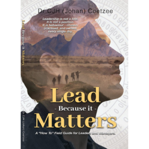 Lead Because It Matters